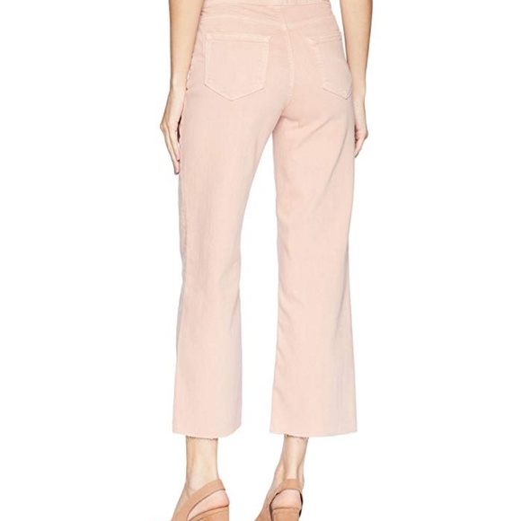 Paige ‘Nellie’ Culotte Blush Tie jean pants - Picture 2 of 8
